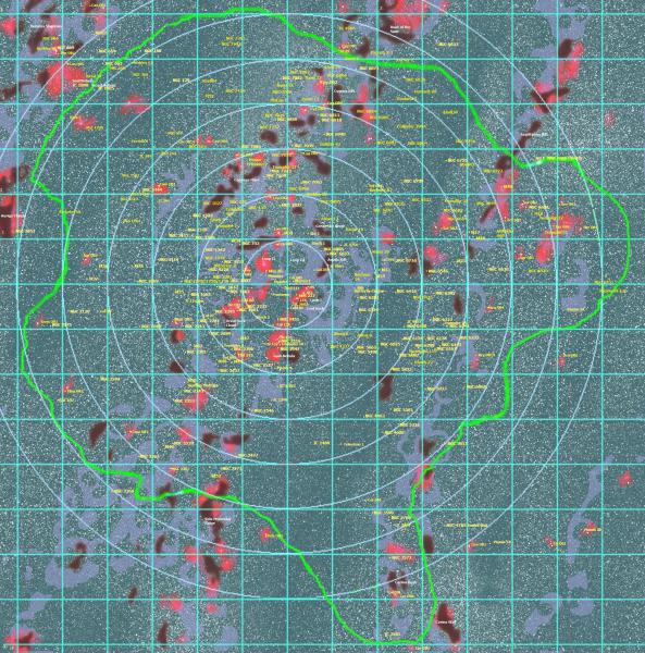 Clusters in the Terragen Sphere