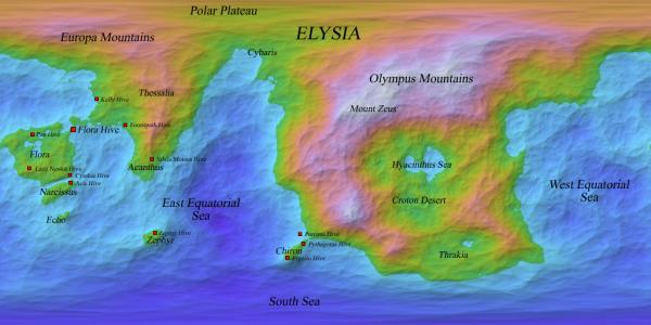 Arcadia Map