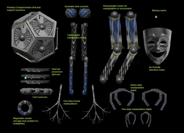 Modular Moravec Design